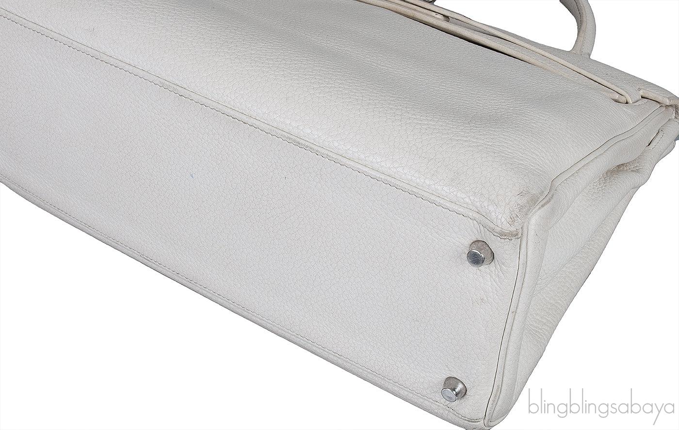 Kelly 35 White Retourne  PHW