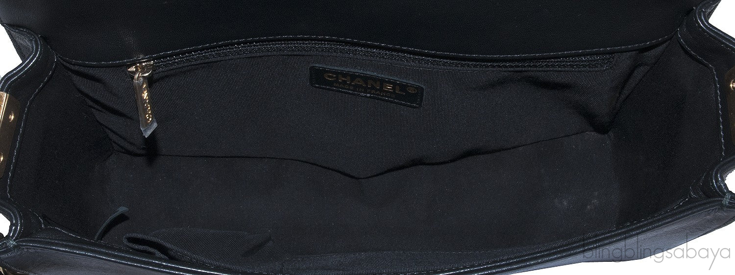 Braided Le Boy Flap Bag