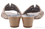 Galaxy Beige Heeled Sandals
