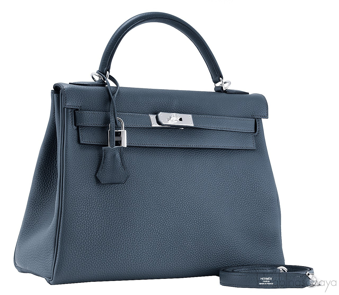 Kelly 32 Blue Orage Togo