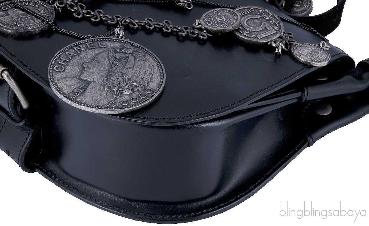 Vintage Equestrian Saddle Bag