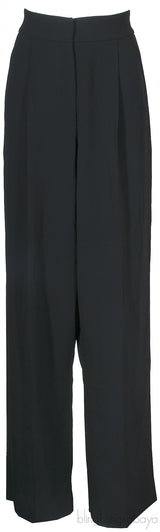 Black Wide Leg Jogger Pants