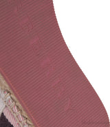 White Leather Pink Check Espadrille Kids Sandals