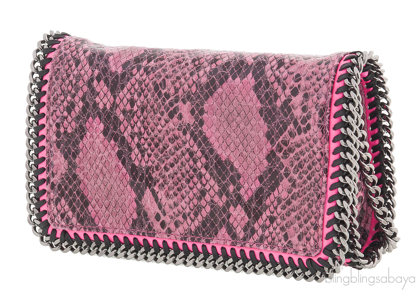 Falabella Python Effect Crossbody Bag