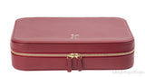Cartier Travel Jewelery Box Leather Diabolo Red