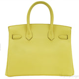 Birkin 30 Epsom Soufre
