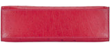 Kelly Pochette Rouge Vif Ostrich