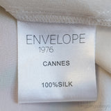 White Cannes Button Midi Dress