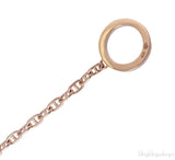Hermes Chaine d\'ancre Contour Rose Gold Diamond Bracelet