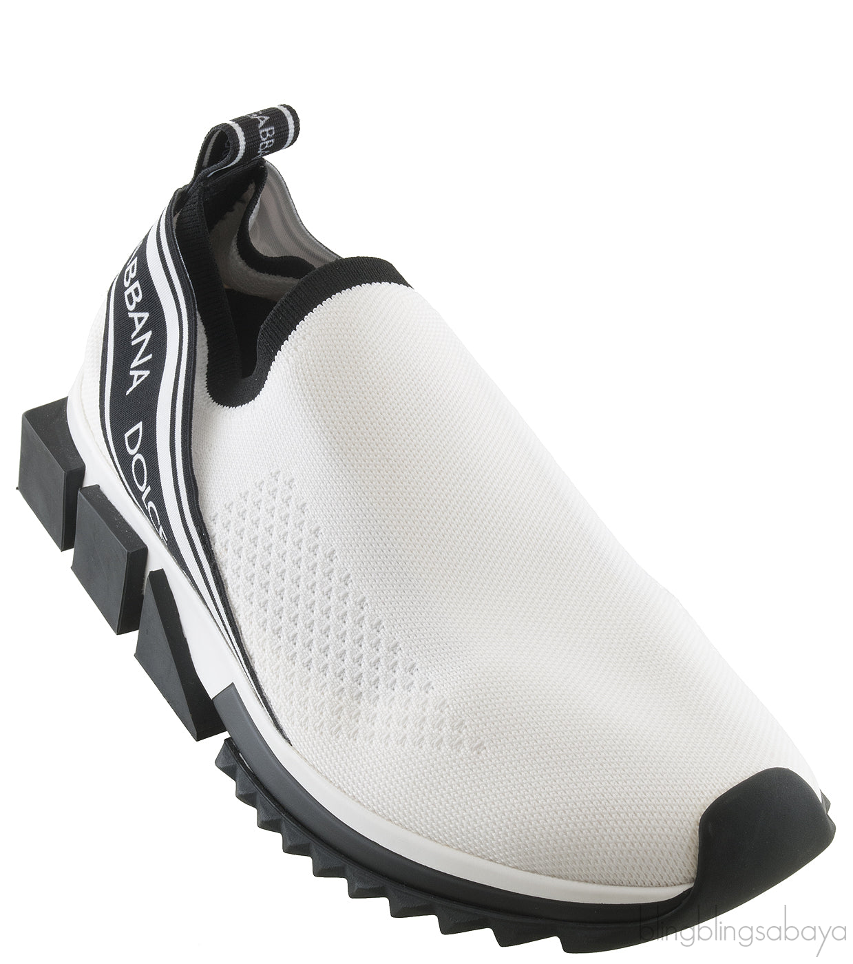 White Sorrento Logo Sneakers