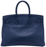 Birkin 35 Blue Abysse Togo