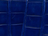 Chanel Classic Blue Crocodile Jumbo Flap Bag