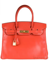Birkin 30 Tadelakt Capucine GHW