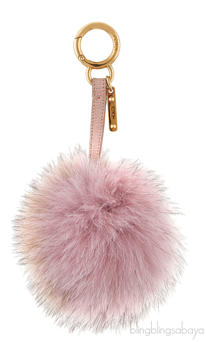Fendi Bi-color Pom Pom Charms
