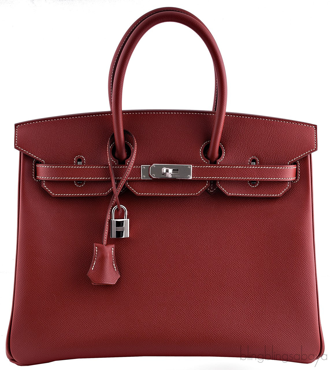 Birkin 35 2tones Brick Orange Epsom
