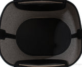 In-the-Loop 18 Ecru/Black Canvas & Black Swift Leather PHW