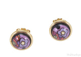 Paradise Sunlight Cabochon Earrings