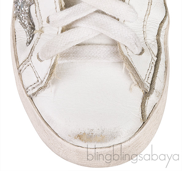 White Superstar Kids Sneaker