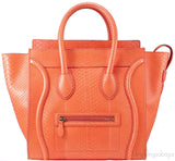 Mini Luggage Orange Full Python