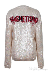 Off-White Disney Sequin Embellished Sweatshirt