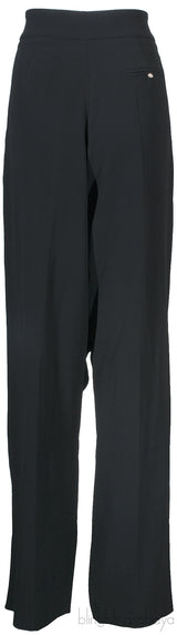 Black Wide Leg Jogger Pants