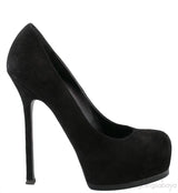 Black Suede Tribtoo Pump