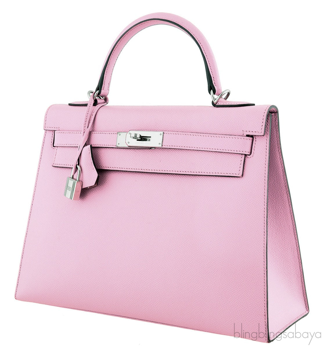 Kelly 25 Mauve Sylvester Epsom Sellier PHW
