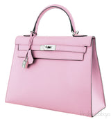 Kelly 25 Mauve Sylvester Epsom Sellier PHW
