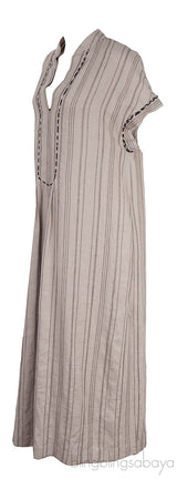 Katia Embroidered Linen Maxi Dress