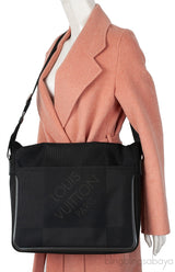 Louis Vuitton Black Denier Geant Canvas Messenger