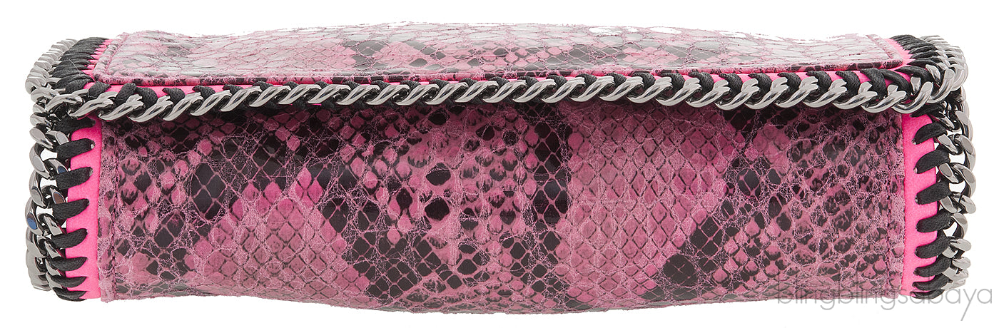 Falabella Python Effect Crossbody Bag