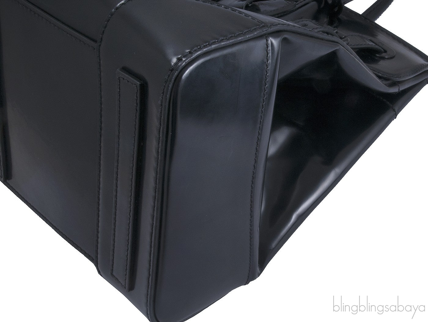 Patent So Black Soft Ricky Bag