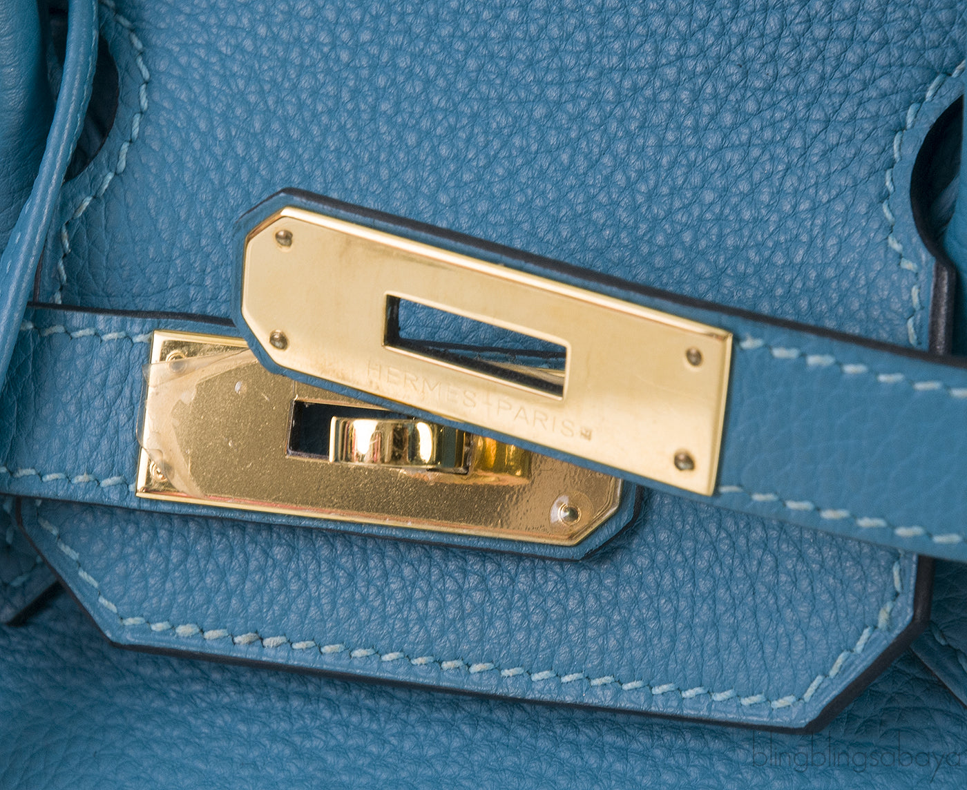Birkin 30 Turquoise Togo GHW
