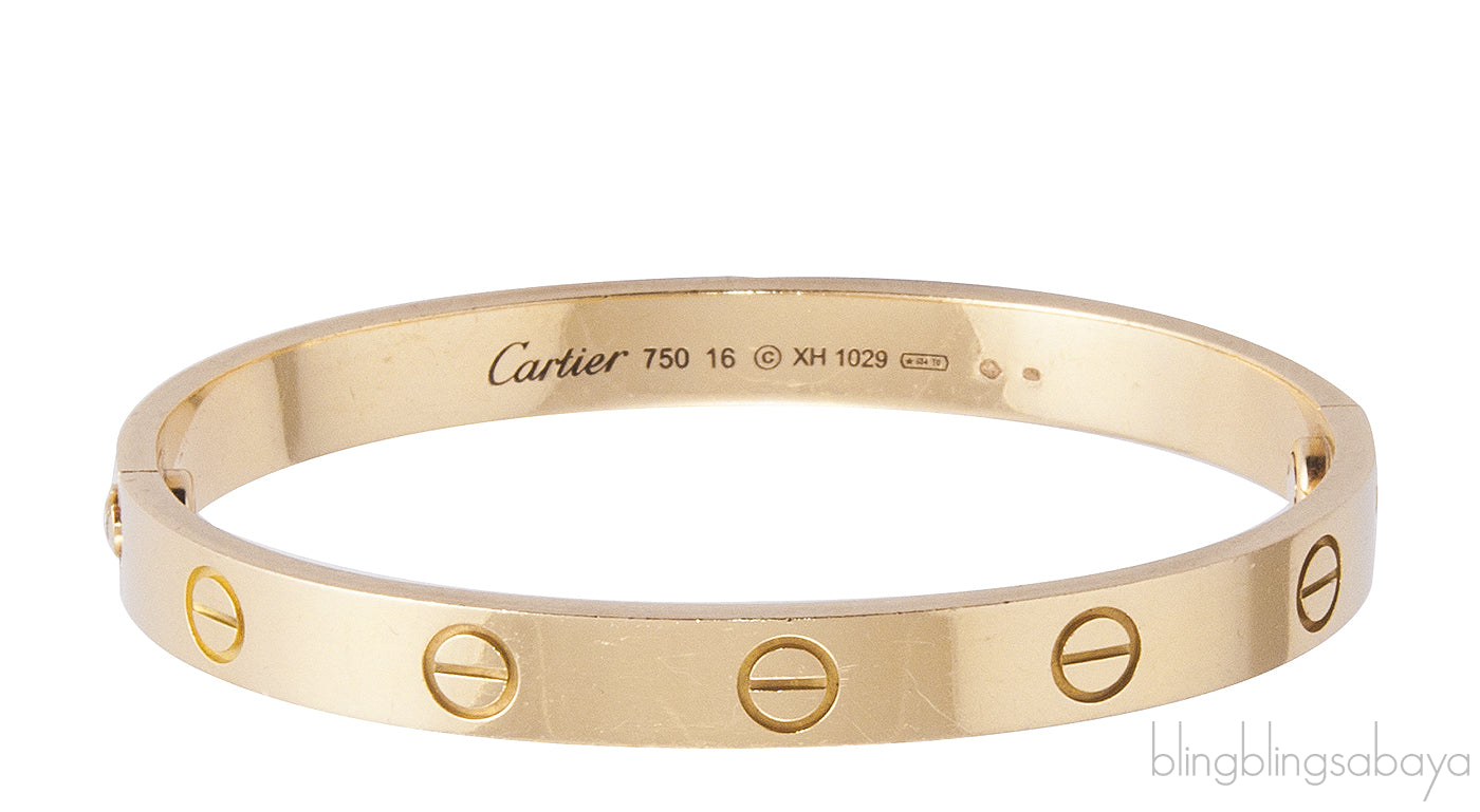 Yellow Gold LOVE Bracelet