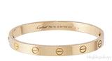 Yellow Gold LOVE Bracelet