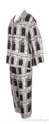 x Fornasetti Monogram Architecture Shirt and Trouser