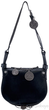 Vintage Equestrian Saddle Bag
