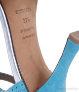Bi-color Ghillies Leather Sandals