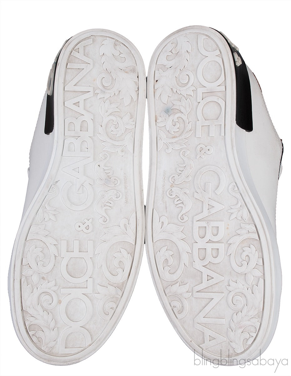 Portifino Printed Leather Sneakers