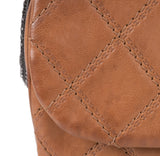 Chanel Brown Quilted Coco Sporran Shoulder Bag