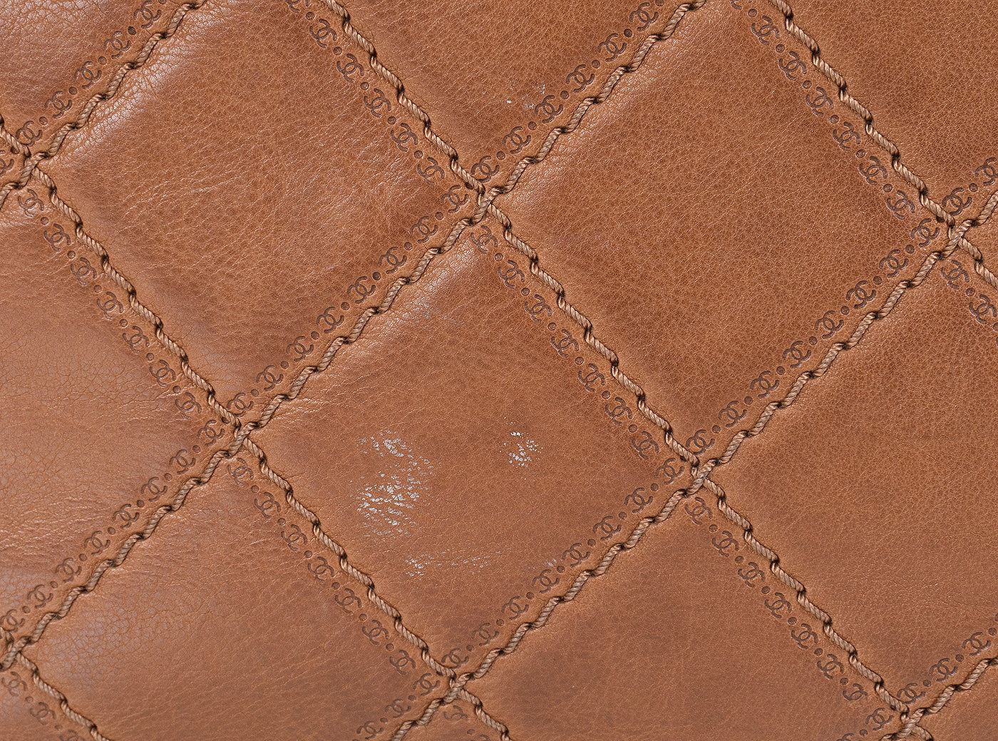 Chanel Brown Quilted Coco Sporran Shoulder Bag