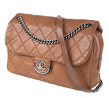 Chanel Brown Quilted Coco Sporran Shoulder Bag