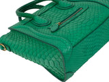 Celine Green Python Nano Luggage
