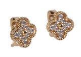 Van Cleef & Arpels Vintage Alhambra Diamond Earrings