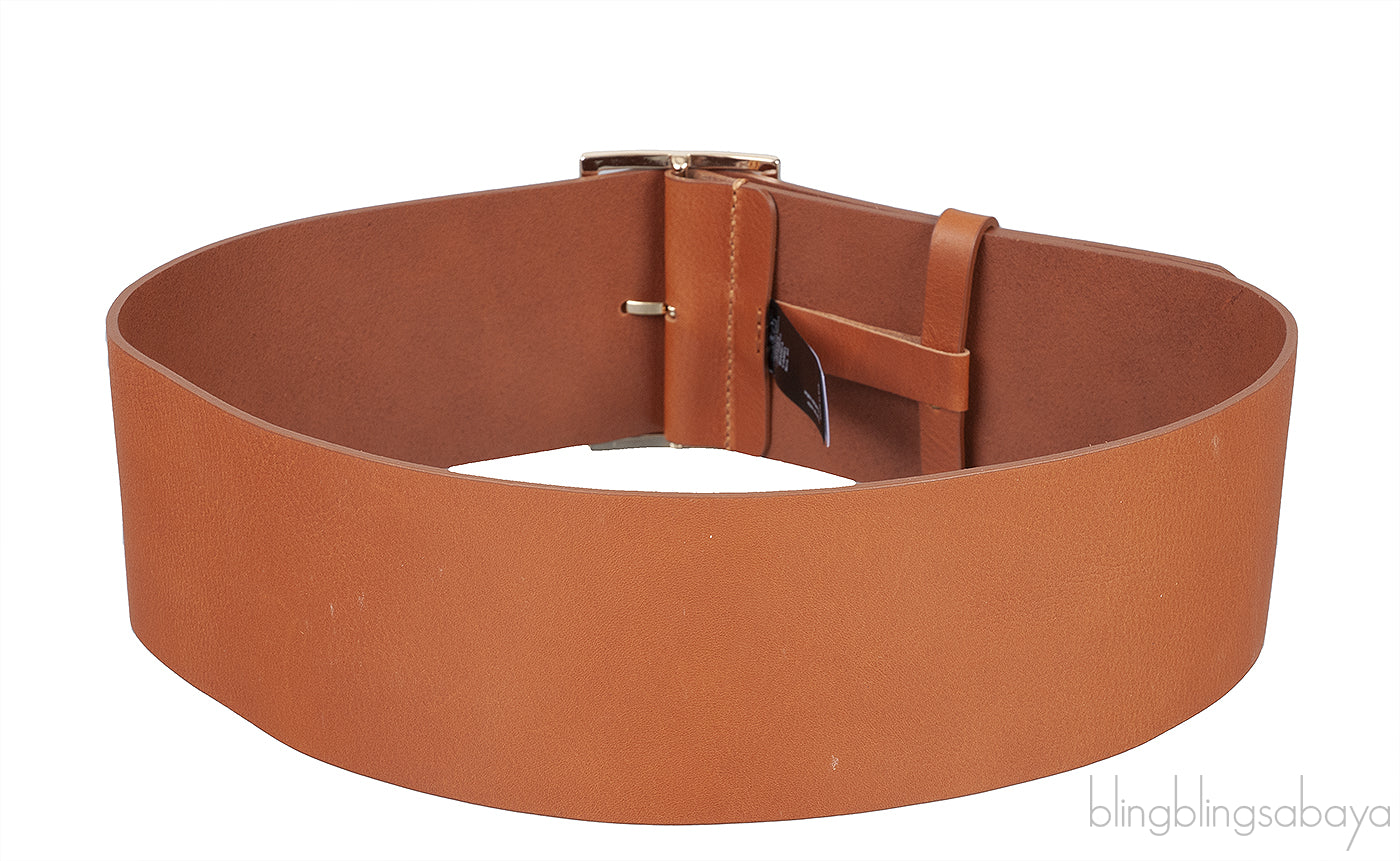 Brown Bianca Wide Belt