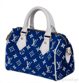 Monogram Speedy Blue Bandoulière 20