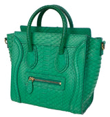 Celine Green Python Nano Luggage