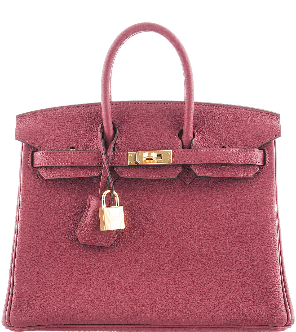 Birkin 25 Rouge Grenat GHW