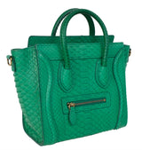 Celine Green Python Nano Luggage