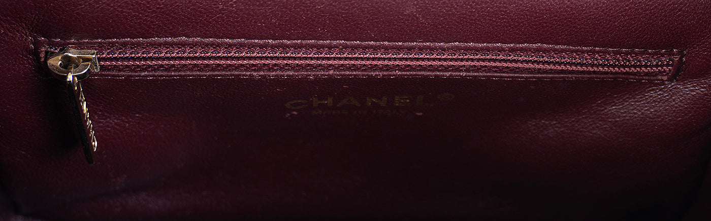 Chanel Business Affinity Black Grained Leather Bag Small